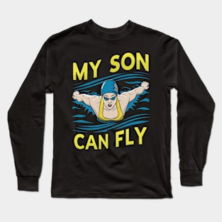 my son can fly Long Sleeve T-Shirt